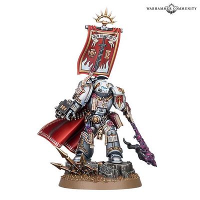 GWS-57-12 Games Workshop Warhammer 40,000 Grey Knights: Castellan Crowe