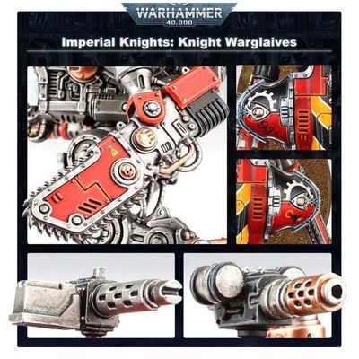 GWS-54-20 Games Workshop Imperial Knights: Knight Armiger Warglaives