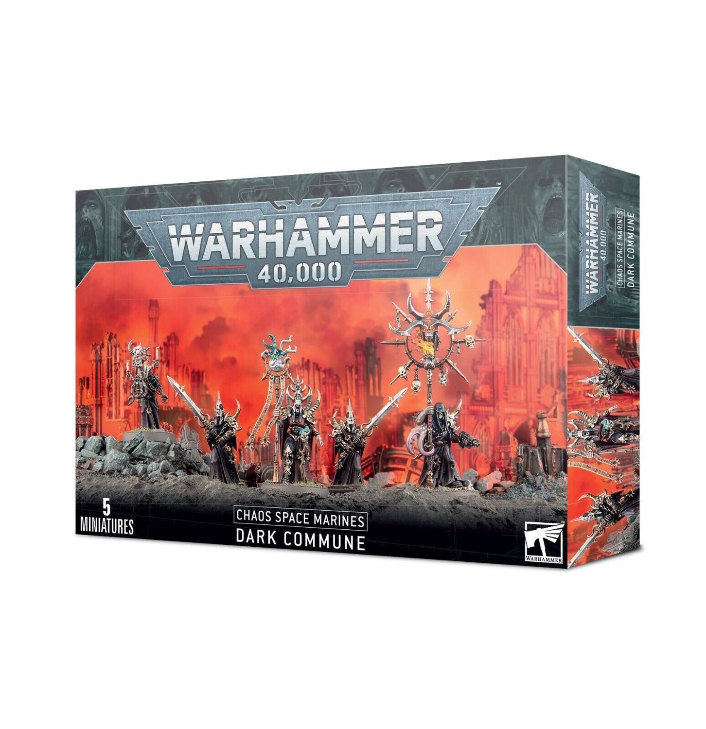 GWS-43-87 Games Workshop Warhammer 40,000 Chaos Space Marines: Dark Commune