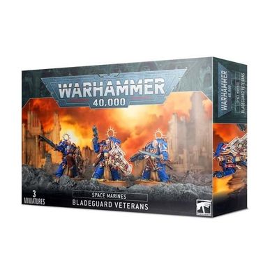 GWS-48-44 Games Workshop Warhammer 40,000 Space Marines: Bladeguard Veterans GWS-48-44 Games Workshop Warhammer 40,000 Space Marines: Bladeguard Veterans