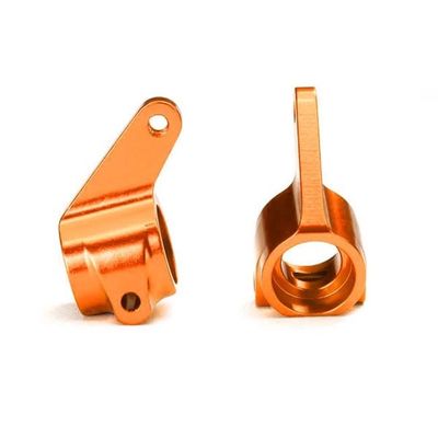 TRX-3636T Traxxas Steering Blocks, Orange-Anodized 6061-T6 Aluminum (2), with 5x11mm Ball Bearings (4) TRX-3636T Traxxas Steering Blocks, Orange-Anodized 6061-T6 Aluminum (2), with 5x11mm Ball Bearings (4)