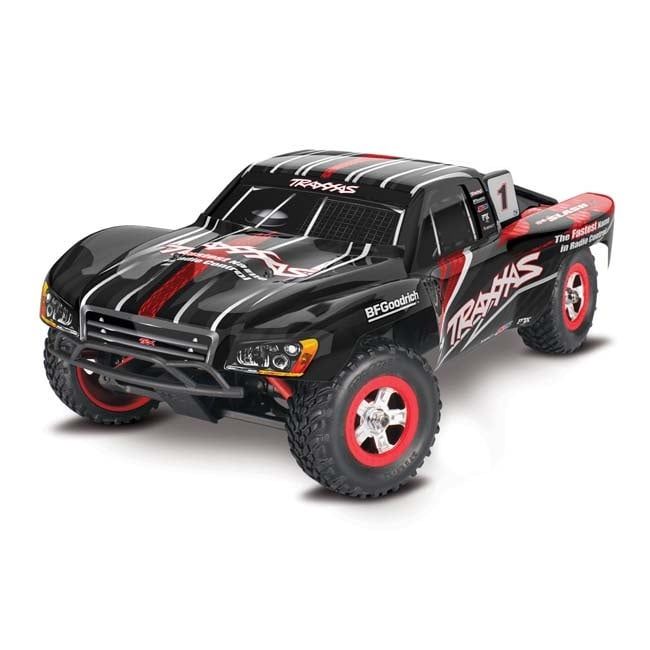 TRX-70054-8-BLK Traxxas 1/16 Slash 4X4 Short Course Truck Black (Collector Specs)