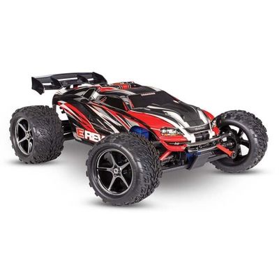 TRX-71054-8-RED Traxxas 1/16 E-Revo 4WD Monster Truck w/ USB-C (Red) (Collector Specs) Traxxas 1/16 E-Revo 4WD Monster Truck Red 71054-8 TRX-71054-8-RED