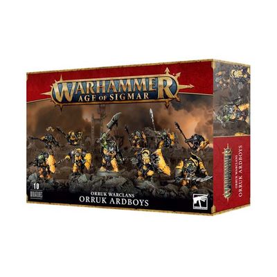 GWS-89-61 Games Workshop Warhammer Age of Sigmar Orruk Warclans: Orruk Ardboyz GWS-89-61 Games Workshop Warhammer Age of Sigmar Orruk Warclans: Orruk Ardboyz