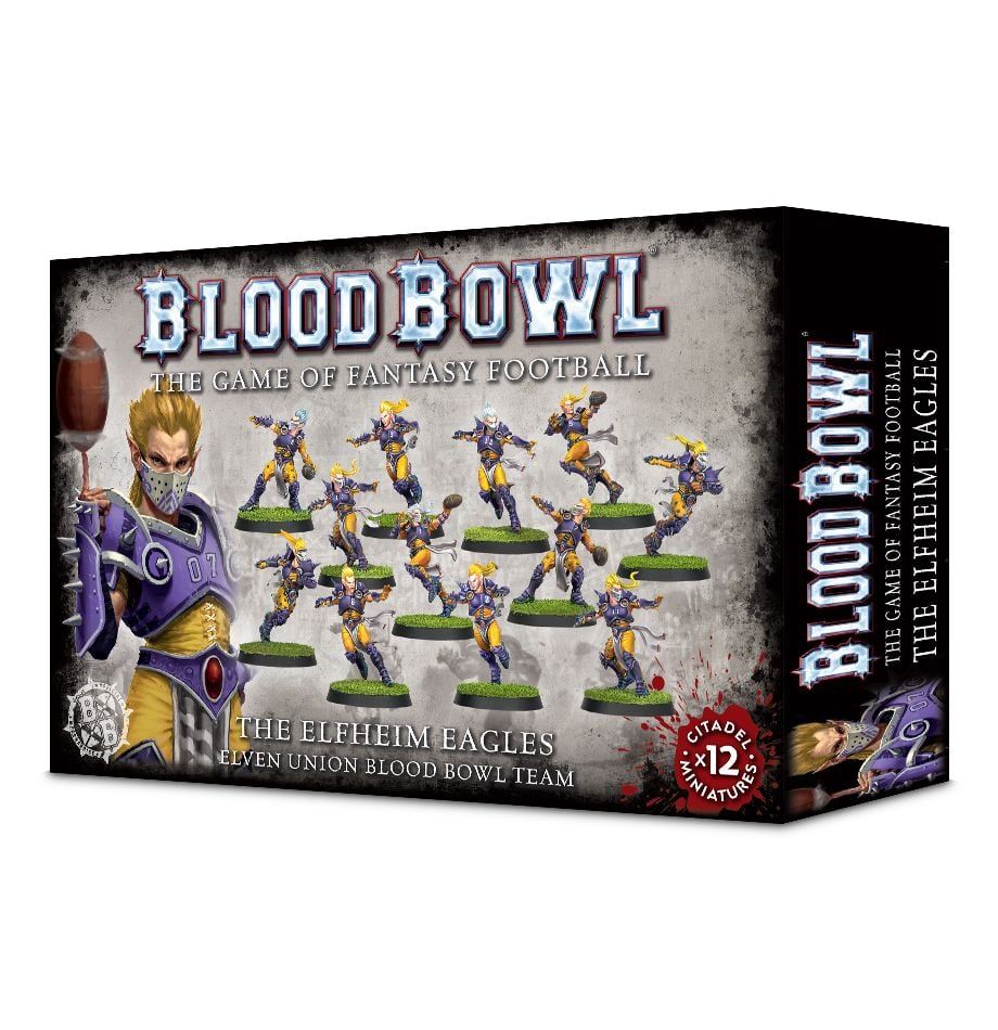 GWS-200-36 Games Workshop Blood Bowl: Elven Union Team - The Elfheim Eagles