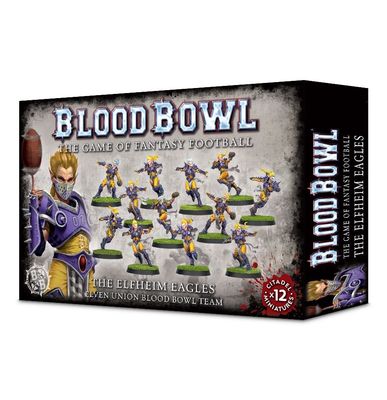 GWS-200-36 Games Workshop Blood Bowl: Elven Union Team - The Elfheim Eagles