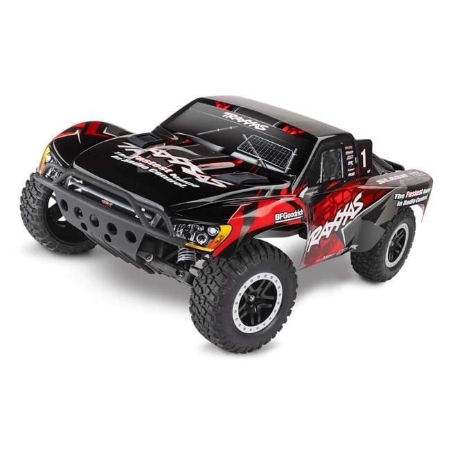 TRX-58276-74-RED Traxxas Slash 2WD VXL Brushless Short Course Truck - Clipless Body, Magnum 272R (Red) (Collector Specs)