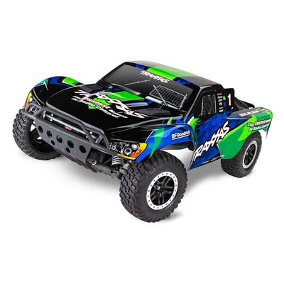 TRX-58276-74-GRN Traxxas Slash 2WD VXL Brushless Short Course Truck - Clipless Body, Magnum 272R (Green) (Collector Specs)