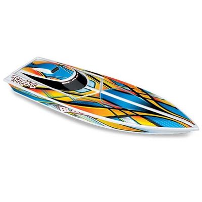 TRX-38104-8-ORNG Traxxas Blast 24" High Performance RTR Race Boat (Orange)