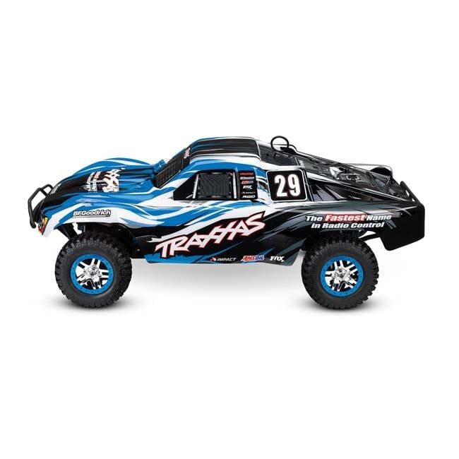 TRX-59076-3-BLUE Traxxas Slayer Pro 4X4 Nitro Short Course Truck Blue