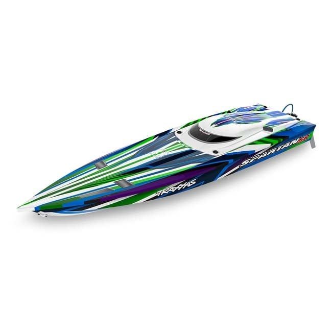 TRX-103076-4-GRN Traxxas Spartan SR Self Righting boat