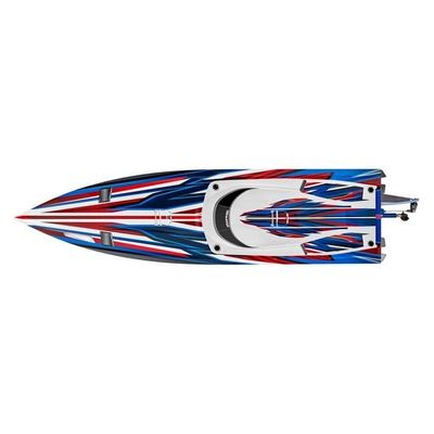 TRX-103076-4-RED Traxxas Spartan SR Self-Righting Race Boat 1/10 RTR - Red