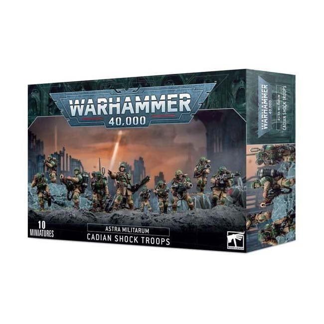 GWS-47-33 Games Workshop Warhammer 40,000 Astra Militarum: Cadian Shock Troops