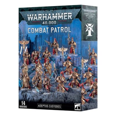 GWS-73-01 Games Workshop Warhammer 40,000 Combat Patrol: Adeptus Custodes GWS-73-01 Games Workshop Warhammer 40,000 Combat Patrol: Adeptus Custodes