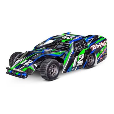 TRX-104354-74-GRN Traxxas Slash Modified BL-2s Green