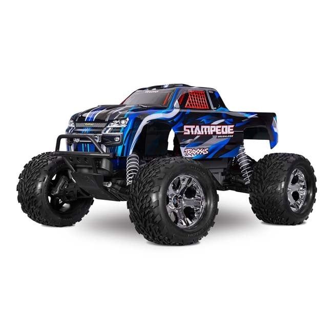 TRX-36354-4-BLUE Traxxas Stampede 2WD BL-2s HD - Blue