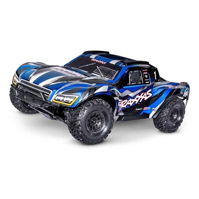 TRX-102076-4-BLUE Traxxas Maxx Slash 6s Short Course Truck