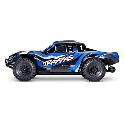 TRX-102076-4-BLUE Traxxas Maxx Slash 6s Short Course Truck