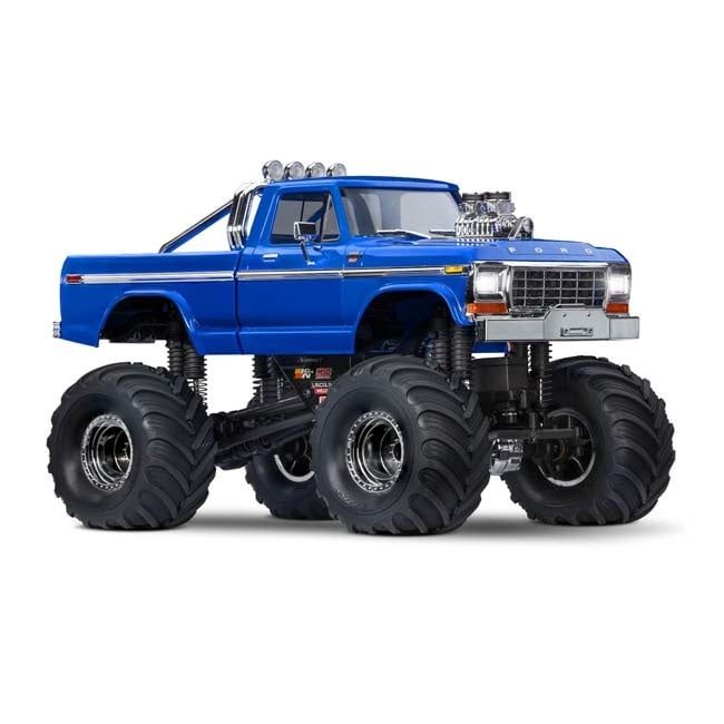 TRX-98044-1-BLUE Traxxas TRX-4MT™ Ford® F-150® Monster Truck (Blue) - Discontinued Archive