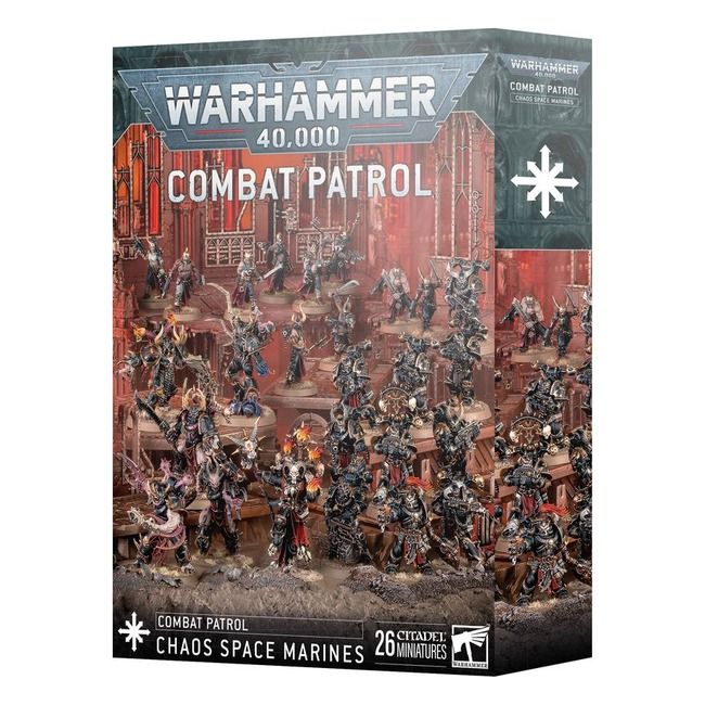 GWS-43-20 Games Workshop Combat Patrol: Chaos Space Marines - Warhammer 40,000 Army Set