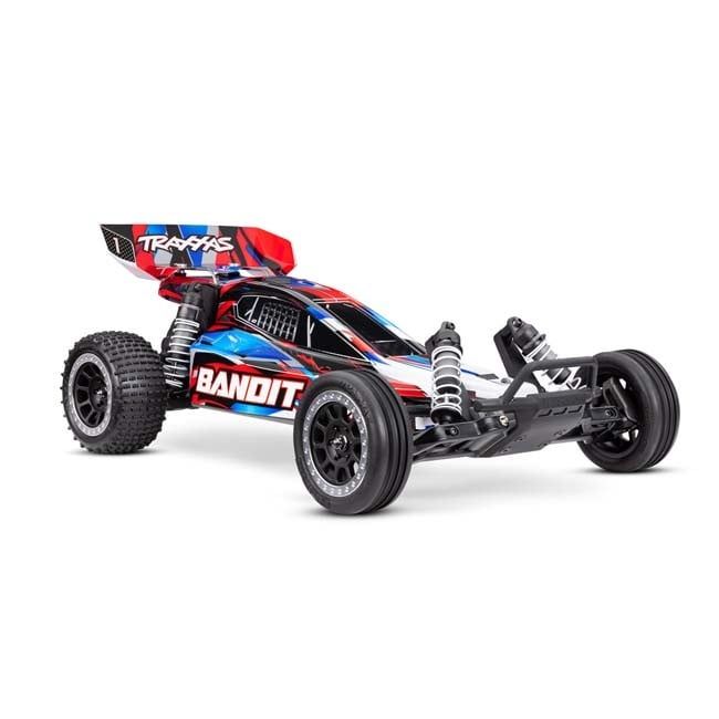 TRX-24254-8-RED Traxxas Bandit XL-5 1/10 2WD Extreme Sports Buggy with Battery — Red
