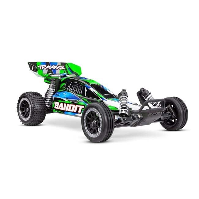 TRX-24254-8-GRN Traxxas Bandit XL-5 1/10 2WD Extreme Sports Buggy with Battery — Green