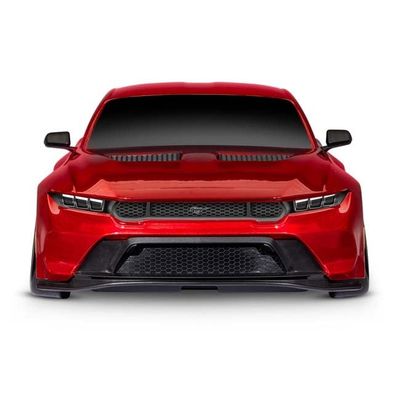TRX-105237-4-RED Traxxas 4-Tec Drift Ford Mustang Red