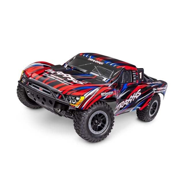 TRX-58334-4-RED Traxxas Slash 2WD BL-2s HD Short Course Truck Red (Collector Specs)