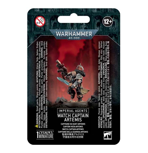GWS-68-09 Games Workshop Warhammer 40,000 Imperial Agents: Deathwatch Captain Artemis