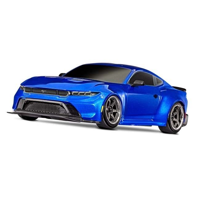 TRX-105237-4-BLUE Traxxas 4-Tec Drift Ford Mustang Blue