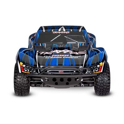 TRX-68386-4-BLUE Traxxas Slash 4X4 VXL HD 1/10 Scale 4WD Short Course Truck