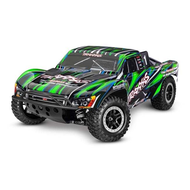 TRX-68386-4-GRN Traxxas Slash 4X4 VXL HD 1/10 Scale 4WD Short Course Truck