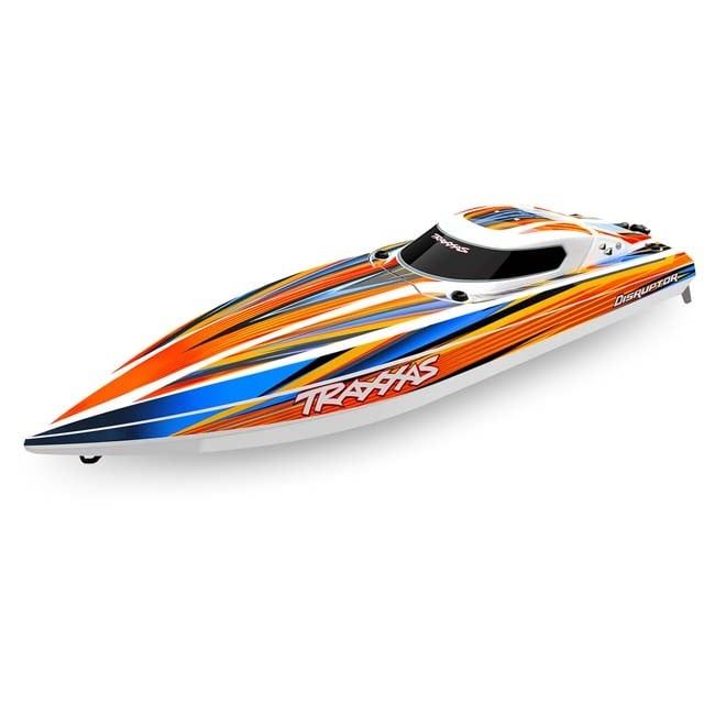 TRX-106064-4-ORNG Traxxas Disruptor®: High Performance Race Boat with TQ 2.4 GHz radio system