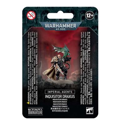 GWS-52-42 Games Workshop Warhammer 40K Imperial Agents: Inquisitor Draxus