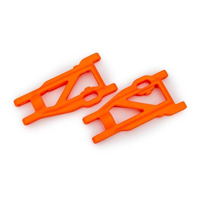 TRX-3655-ORNG Traxxas Suspension Arms, Orange, HD, Left &amp; Right, Front/Rear (2WD Rear Only) (2)