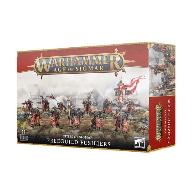 GWS-86-19 Games Workshop Warhammer Age of Sigmar Cities of Sigmar: Freeguild Fusiliers