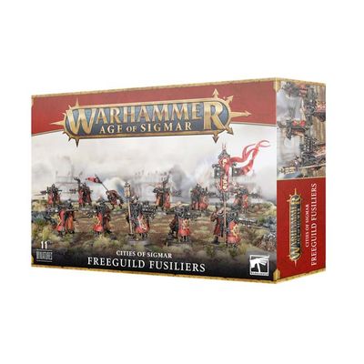GWS-86-19 Games Workshop Warhammer Age of Sigmar Cities of Sigmar: Freeguild Fusiliers