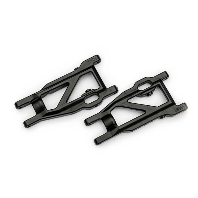 TRX-3655-BLK Traxxas Suspension Arms, Black, HD, Left &amp; Right, Front/Rear (2WD Rear Only) (2)