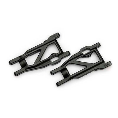 TRX-3655-BLK Traxxas Suspension Arms, Black, HD, Left &amp; Right, Front/Rear (2WD Rear Only) (2)