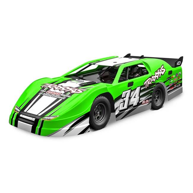 TRX-104364-74-GRN Traxxas Slash Late Model BL-2s Green