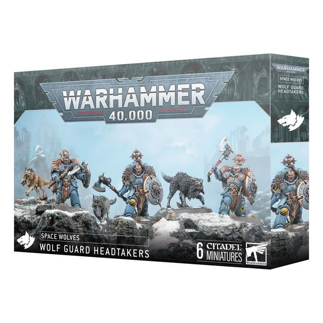 GWS-53-29 Games Workshop Warhammer 40K Space Wolves: Wolf Guard Headtakers