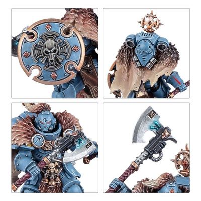 GWS-53-29 Games Workshop Warhammer 40K Space Wolves: Wolf Guard Headtakers