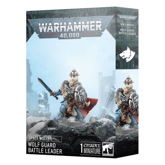 GWS-53-31 Games Workshop Warhammer 40K Space Wolves: Wolf Guard Battle Leader