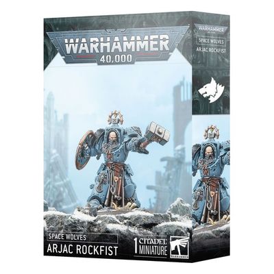 GWS-53-38 Games Workshop Warhammer 40K Space Wolves: Arjac Rockfist