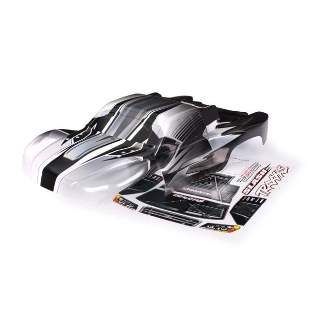 TRX-5855 Traxxas Slash ProGraphix Clipless Body with Decal Sheet (Requires Paint)