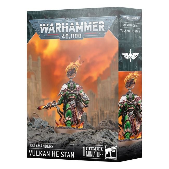 GWS-55-58 Games Workshop Warhammer 40,000 Salamanders: Vulkan He'stan