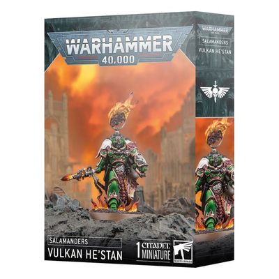 GWS-55-58 Games Workshop Warhammer 40,000 Salamanders: Vulkan He'stan