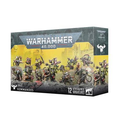 GWS-50-70 Games Workshop Warhammer 40,000 Orks: Kommandos