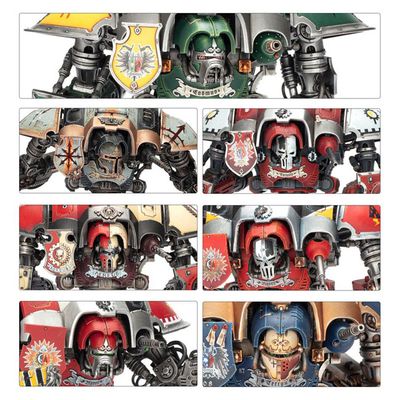 GWS-54-22 Games Workshop Warhammer 40K Imperial Knights: Knight Questoris