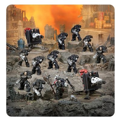 GWS-73-555 Games Workshop Warhammer 40,000 Iron Hands Combat Patrol